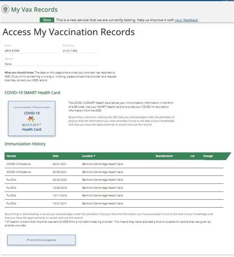 how to get smart health card covid|Access My Immunization Records .